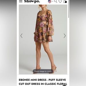 SHOWPO EBONEE MINI DRESS